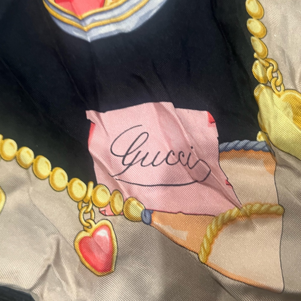 Gucci Seta Silk Scarf